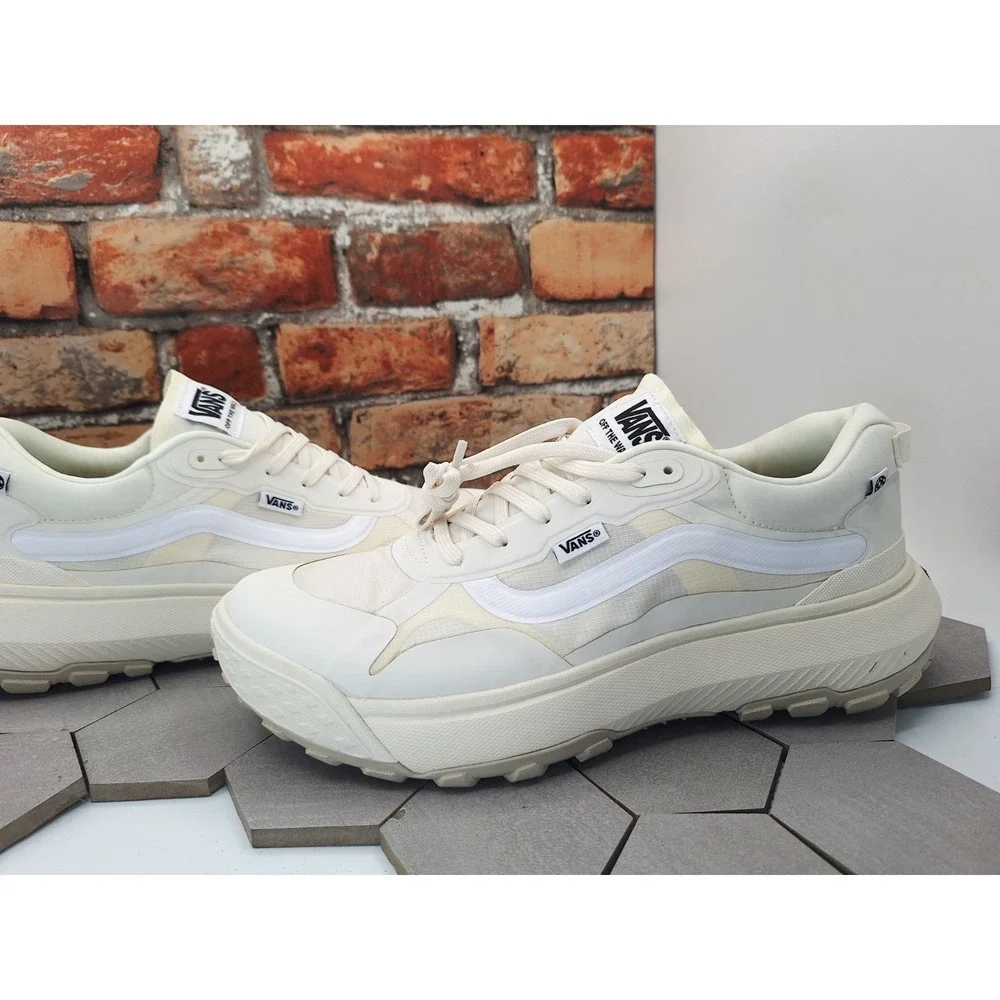 Vans Crosspath Marshmallow Cream Chunky Trail Hiking Walking Men Sz 11.5 Sneaker